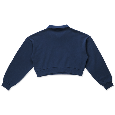 NEW ERA STREET CLASS OCEANSIDE BLUE WOMEN HALF ZIP SWEATSHIRT