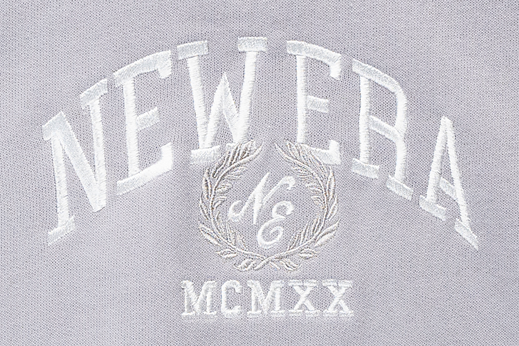 NEW ERA STREET CLASS DOLPHIN GRAY WOMEN HALF ZIP SWEATSHIRT