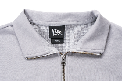 NEW ERA STREET CLASS DOLPHIN GRAY WOMEN HALF ZIP SWEATSHIRT