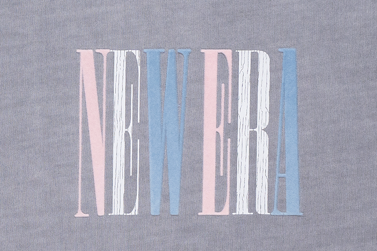 NEW ERA 90S VIBE WASHED DOLPHIN GRAY WOMEN SHORT SLEEVE T-SHIRT