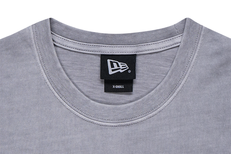 NEW ERA 90S VIBE WASHED DOLPHIN GRAY WOMEN SHORT SLEEVE T-SHIRT