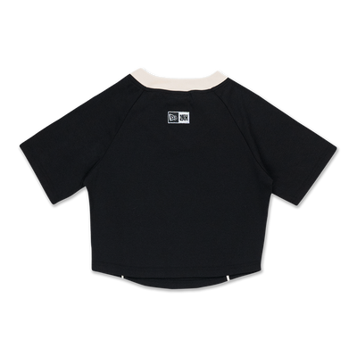 NEW ERA BLACK WOMEN SLIM FIT SOCCER JERSEY
