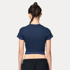 NEW ERA STREET SWING OCEANSIDE BLUE WOMEN RIB TEE