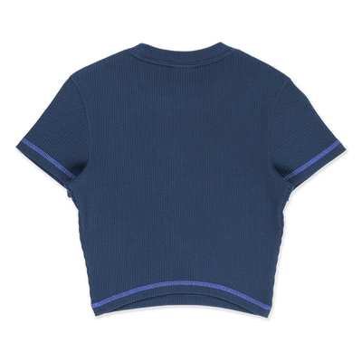 NEW ERA STREET SWING OCEANSIDE BLUE WOMEN RIB TEE