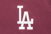 LOS ANGELES DODGERS COLOR ERA MAROON RED WOMEN CROP TEE