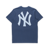 NEW YORK YANKEES PATCHWORK OCEANSIDE BLUE SHORT SLEEVE T-SHIRT