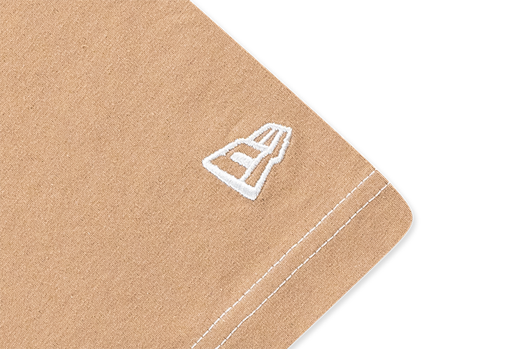 NEW YORK YANKEES MLB CONTRAST STITCHING KHAKI SHORT SLEEVE T-SHIRT