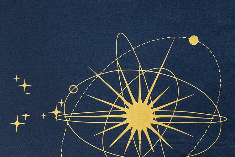 NEW ERA COSMIC CRAFT OCEANSIDE BLUE SHORT SLEEVE T-SHIRT