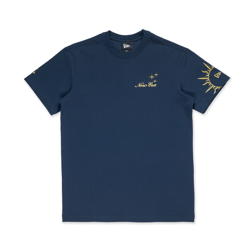 NEW ERA COSMIC CRAFT OCEANSIDE BLUE SHORT SLEEVE T-SHIRT