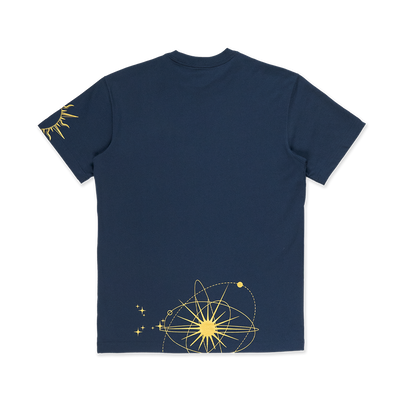 NEW ERA COSMIC CRAFT OCEANSIDE BLUE SHORT SLEEVE T-SHIRT