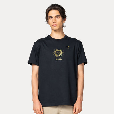 NEW ERA COSMIC CRAFT BLACK SHORT SLEEVE T-SHIRT