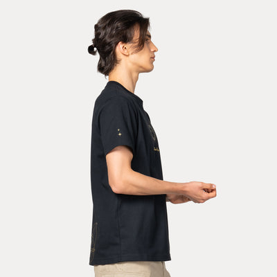 NEW ERA COSMIC CRAFT BLACK SHORT SLEEVE T-SHIRT