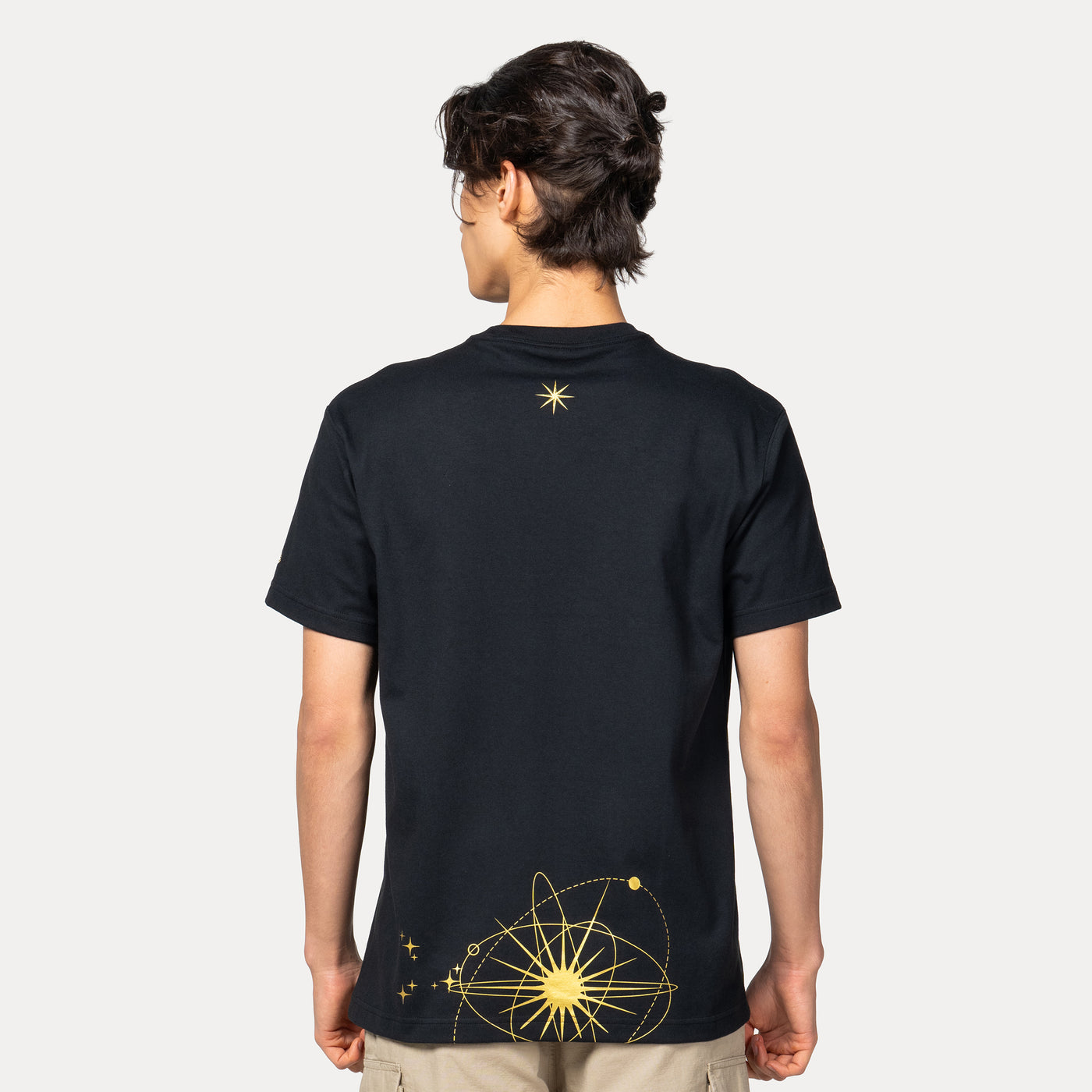 NEW ERA COSMIC CRAFT BLACK SHORT SLEEVE T-SHIRT