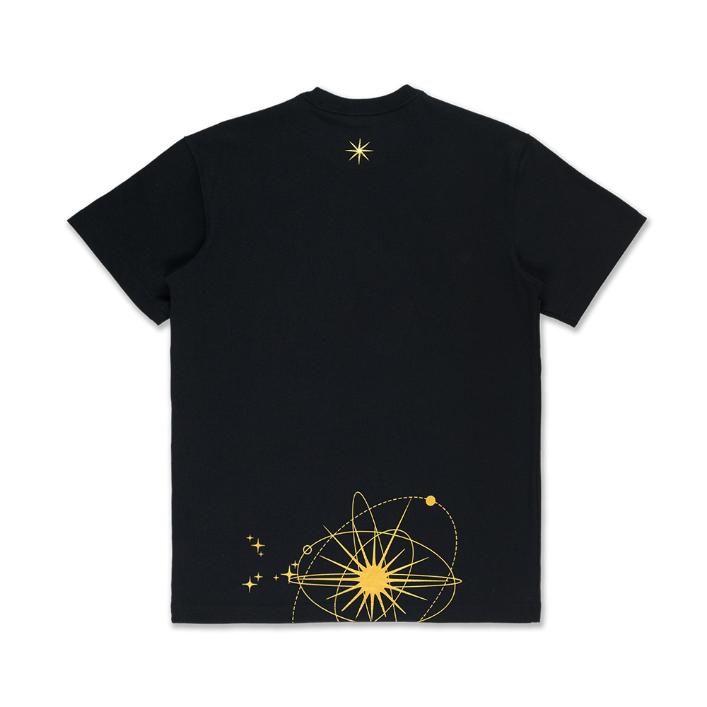 NEW ERA COSMIC CRAFT BLACK SHORT SLEEVE T-SHIRT