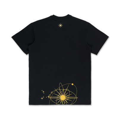 NEW ERA COSMIC CRAFT BLACK SHORT SLEEVE T-SHIRT