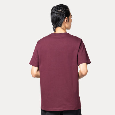 LOS ANGELES DODGERS COLOR ERA MAROON RED SHORT SLEEVE T-SHIRT