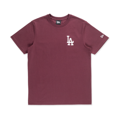 LOS ANGELES DODGERS COLOR ERA MAROON RED SHORT SLEEVE T-SHIRT