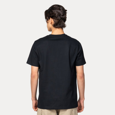 LOS ANGELES DODGERS COLOR ERA BLACK SHORT SLEEVE T-SHIRT