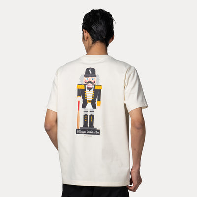 CHICAGO WHITE SOX CHRISTMAS PACK CHROME WHITE SHORT SLEEVE T-SHIRT