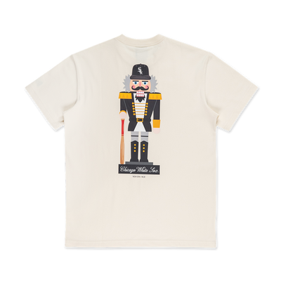 CHICAGO WHITE SOX CHRISTMAS PACK CHROME WHITE SHORT SLEEVE T-SHIRT