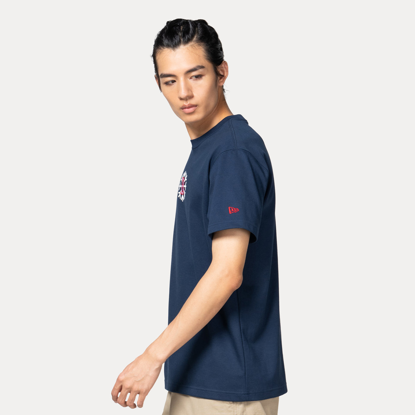 BOSTON RED SOX CHRISTMAS PACK OCEANSIDE BLUE SHORT SLEEVE T-SHIRT