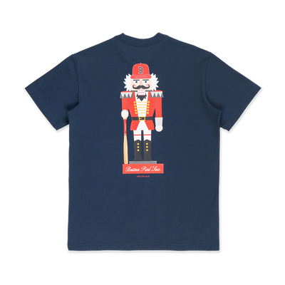 BOSTON RED SOX CHRISTMAS PACK OCEANSIDE BLUE SHORT SLEEVE T-SHIRT