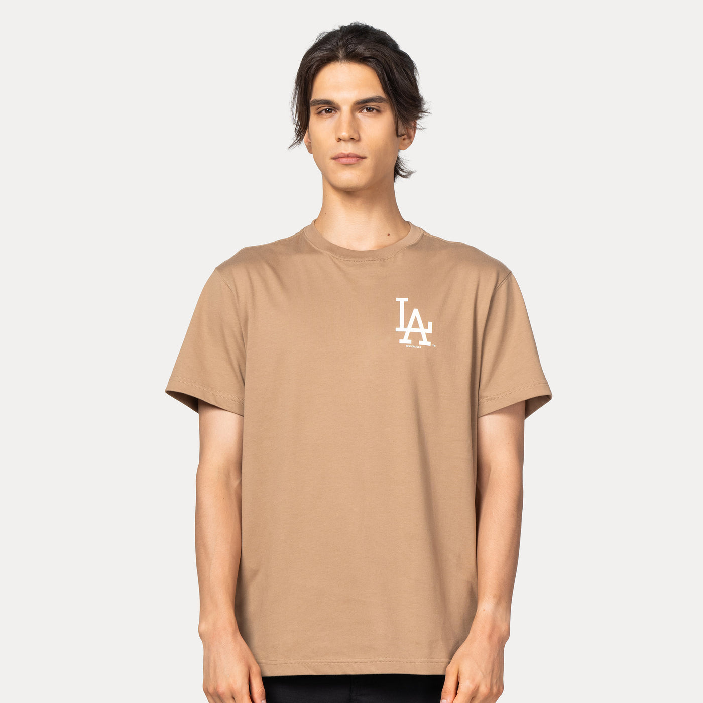 59FIFTY PACK - ICED LATTE LOS ANGELES DODGERS COOPERSTOWN KHAKI SHORT SLEEVE T-SHIRT