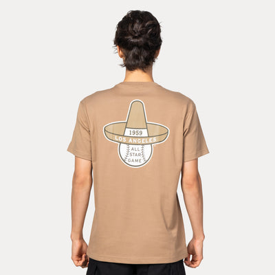 59FIFTY PACK - ICED LATTE LOS ANGELES DODGERS COOPERSTOWN KHAKI SHORT SLEEVE T-SHIRT