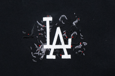 59FIFTY PACK - CROWS LOS ANGELES DODGERS COOPERSTOWN BLACK SHORT SLEEVE T-SHIRT