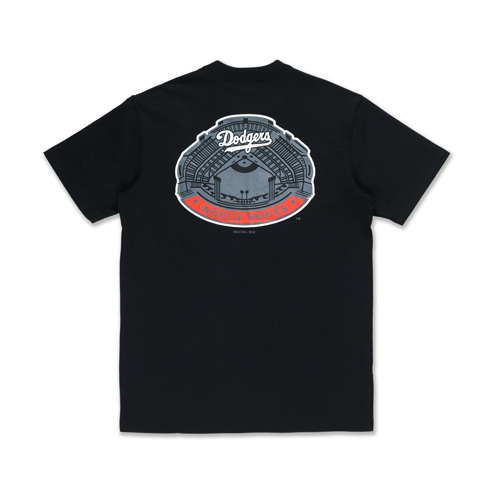 59FIFTY PACK - CROWS LOS ANGELES DODGERS COOPERSTOWN BLACK SHORT SLEEVE T-SHIRT