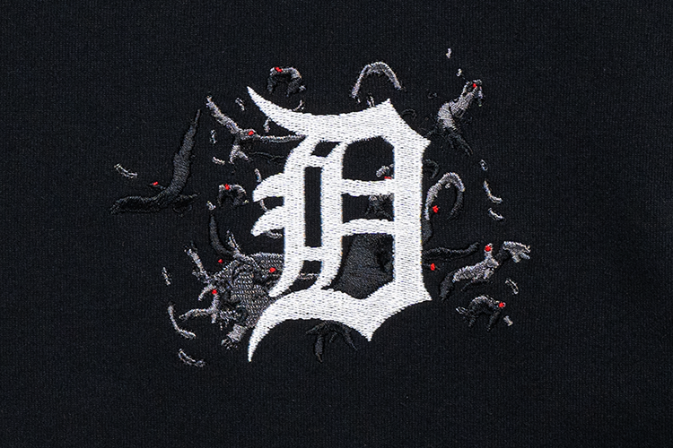 59FIFTY PACK - CROWS DETROIT TIGERS COOPERSTOWN BLACK SHORT SLEEVE T-SHIRT