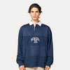 NEW ERA STREET CLASS OCEANSIDE BLUE RUGBY SHIRT