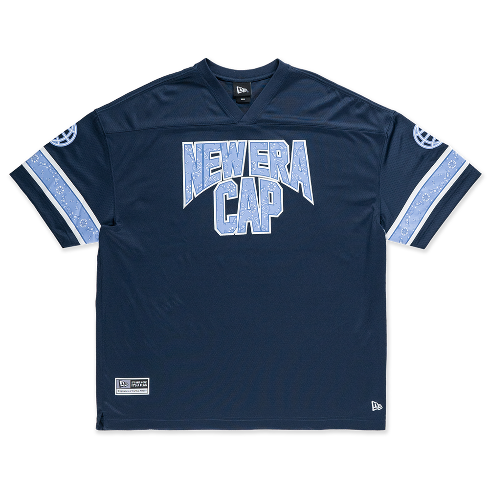 NEW ERA STREET SWING OCEANSIDE BLUE OVERSIZED SHORT SLEEVE T-SHIRT