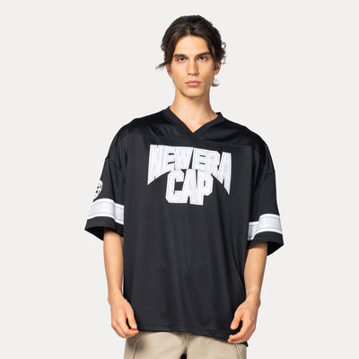 NEW ERA STREET SWING BLACK OVERSIZED SHORT SLEEVE T-SHIRT
