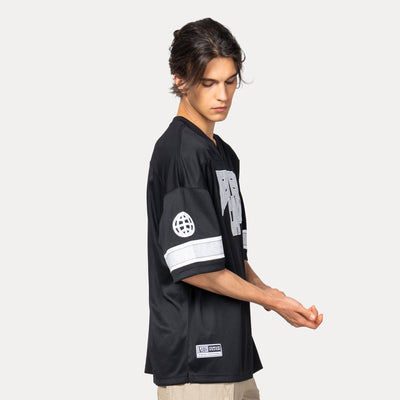 NEW ERA STREET SWING BLACK OVERSIZED SHORT SLEEVE T-SHIRT