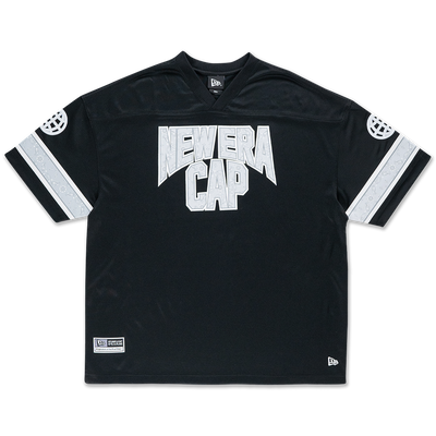 NEW ERA STREET SWING BLACK OVERSIZED SHORT SLEEVE T-SHIRT