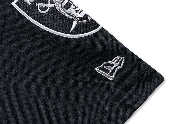 LAS VEGAS RAIDERS STREET CULTURE BLACK OVERSIZED SHORT SLEEVE T-SHIRT