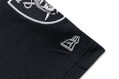 LAS VEGAS RAIDERS STREET CULTURE BLACK OVERSIZED SHORT SLEEVE T-SHIRT