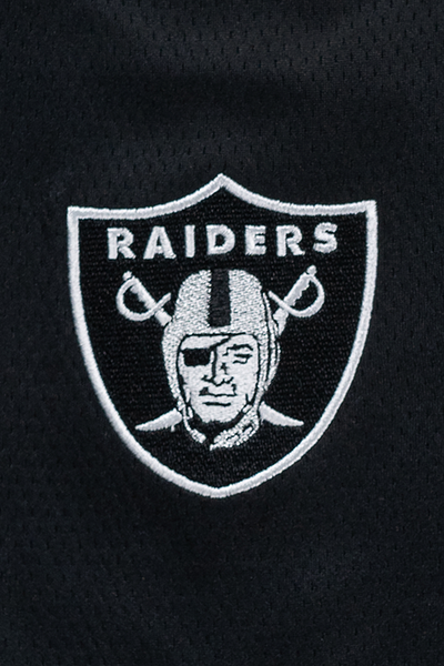 LAS VEGAS RAIDERS STREET CULTURE BLACK OVERSIZED SHORT SLEEVE T-SHIRT