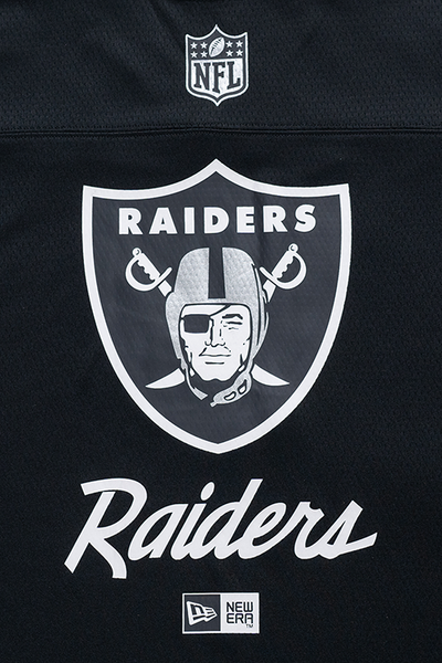 LAS VEGAS RAIDERS STREET CULTURE BLACK OVERSIZED SHORT SLEEVE T-SHIRT