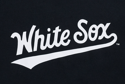 CHICAGO WHITE SOX STREET CULTURE BLACK OVERSIZED SHORT SLEEVE T-SHIRT