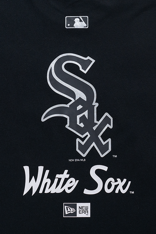 CHICAGO WHITE SOX STREET CULTURE BLACK OVERSIZED SHORT SLEEVE T-SHIRT