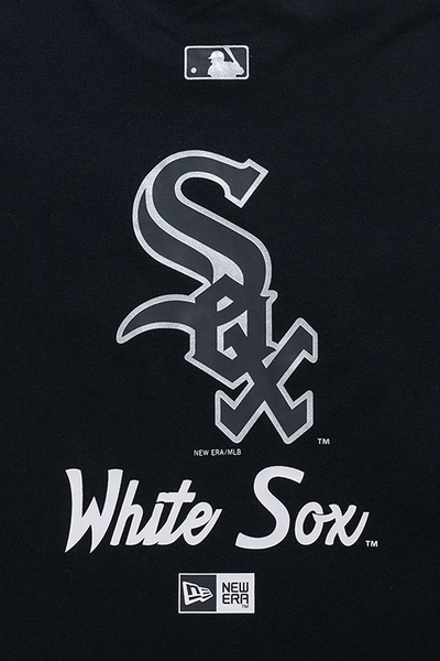 CHICAGO WHITE SOX STREET CULTURE BLACK OVERSIZED SHORT SLEEVE T-SHIRT