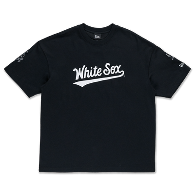 CHICAGO WHITE SOX STREET CULTURE BLACK OVERSIZED SHORT SLEEVE T-SHIRT
