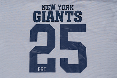 NEW YORK GIANTS NFL HISTORIC DOLPHIN GRAY OVERSIZED SHORT SLEEVE T-SHIRT