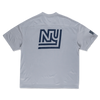NEW YORK GIANTS NFL HISTORIC DOLPHIN GRAY OVERSIZED SHORT SLEEVE T-SHIRT