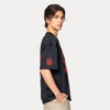 KANSAS CITY CHIEFS NFL HISTORIC BLACK OVERSIZED SHORT SLEEVE T-SHIRT