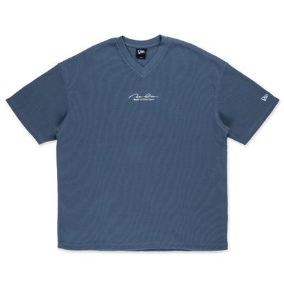NEW ERA BASIC MUTED INDIGO OVERSIZED SHORT SLEEVE T-SHIRT