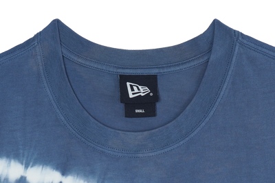 NEW ERA BASIC TIE DYED MUTED INDIGO OVERSIZED SHORT SLEEVE T-SHIRT