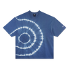 NEW ERA BASIC TIE DYED MUTED INDIGO OVERSIZED SHORT SLEEVE T-SHIRT